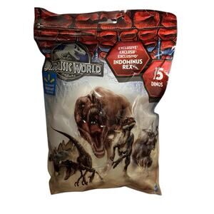 Jurassic Park Jurassic World Dinosaur Figure Bag of 15 Walmart Exclusive Hasbro